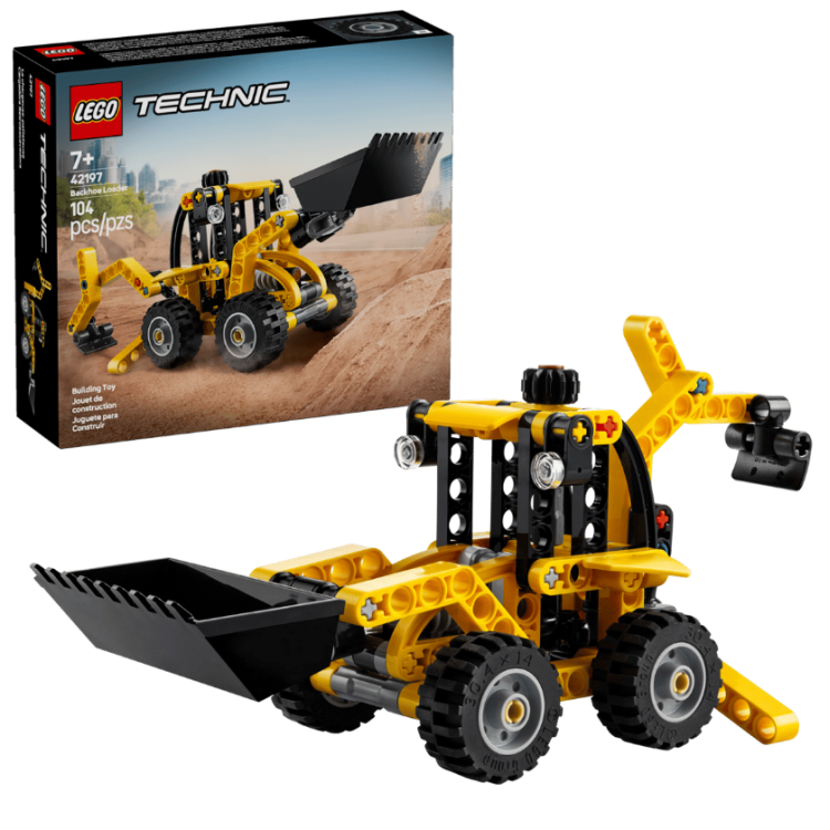 LEGO Technic – žltý bager LEGO Technic – žltý bager